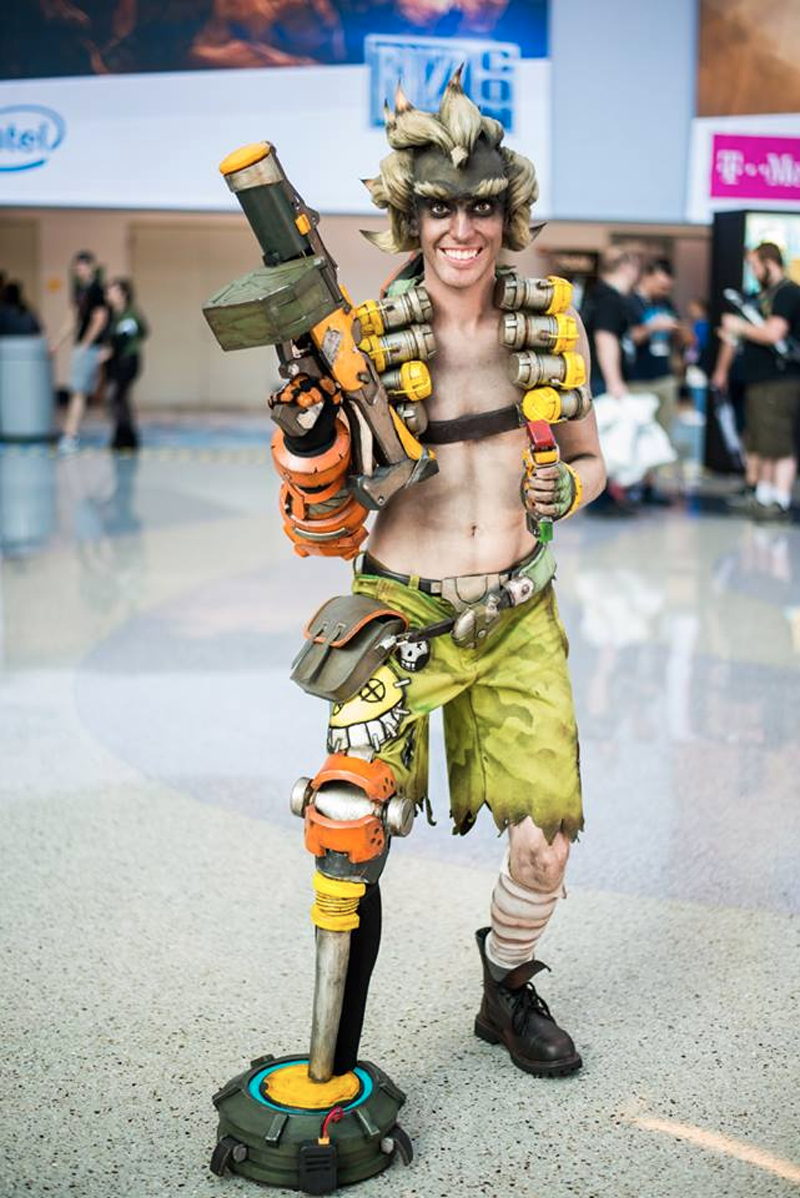 Junkrat from Overwatch.